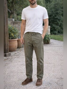 CC Filson Safari Cloth Straight Fit Pants 36 Mens Beige Tan Cotton Hunting